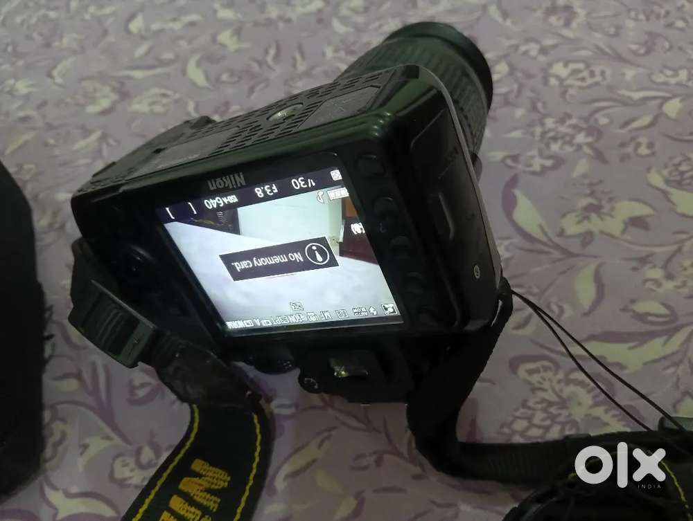 NIKON D3400 WITHOUT MEMORY CARD