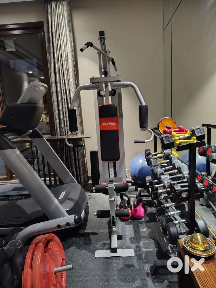 Multi gym and smith machin