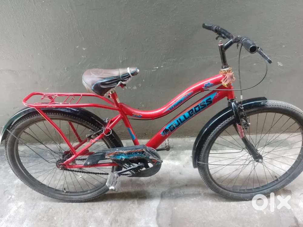 BullBoss boy bicycle Red colour