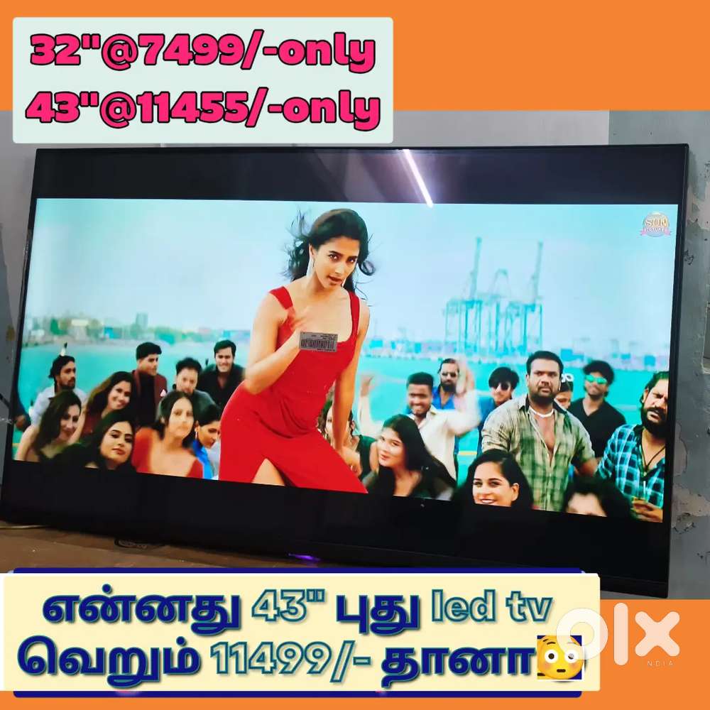 High quality imported 32 inch smart led tv just 7499 only*