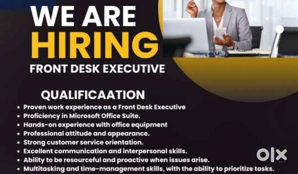 Need female front office excetive and telecaller and manager