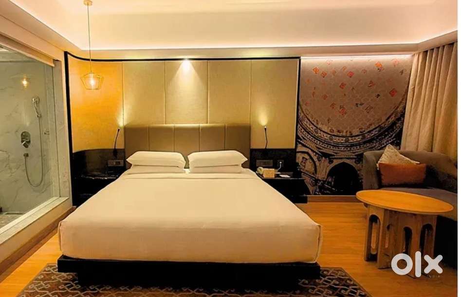 Fully furnished rooms @500 per day basis