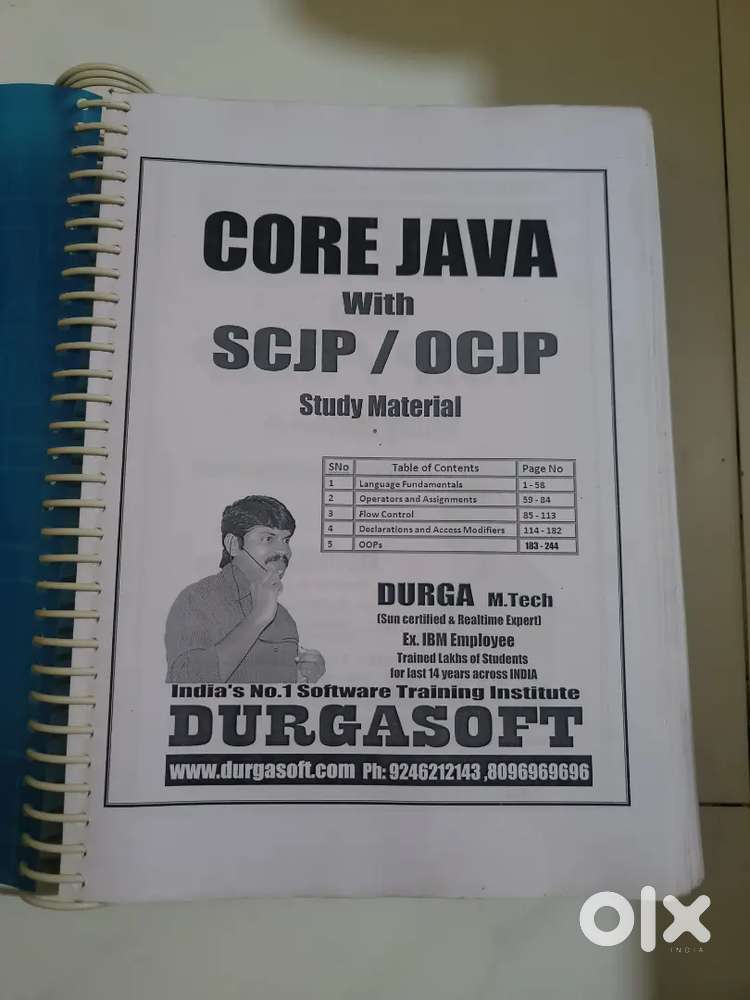 Java Book by Durga sir