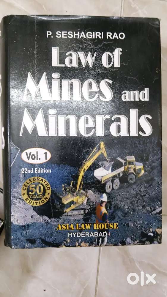 Law of mines and minerals 22nd edition volume 1 seshagiri rao