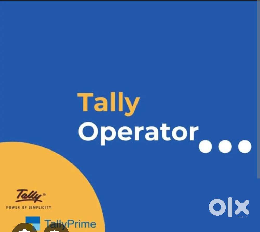 NEED TALLY OPERATOR IN OFFICE MALE/FEMALE