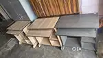 Computer table and Wooden Chappal stand