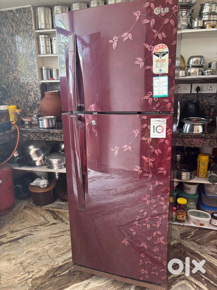 LG double door refrigerator. Storage volume- 237L