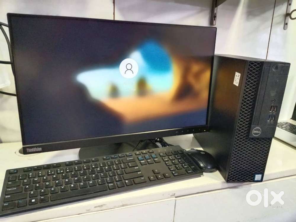 Optopex Desktop with screen Dell Optiplex 3050 Core i3 7Th Gen 8/256GB