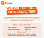 Swiggy Filed Recurting ( New Delivery Partner Hiring )