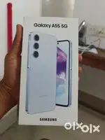 New Samsung Galaxy A55 5G (Iceblue) - Sealed, Full Warranty