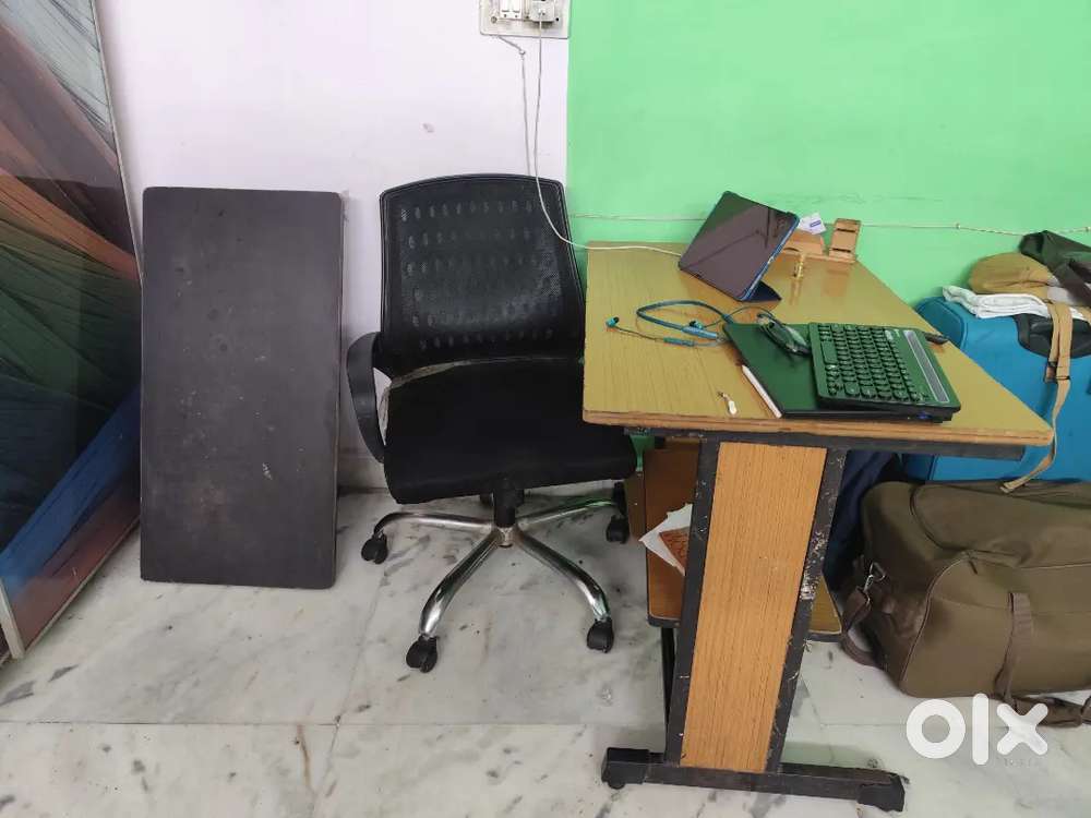Kitchen items, Chair and tables