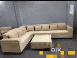 Premium quality L shape sofa set available in starf premium furniture