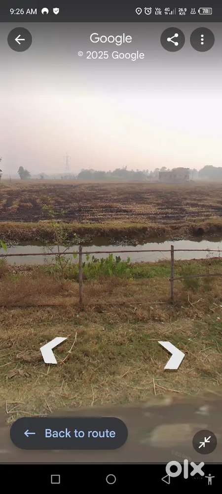 7 Bigha roadside land 11km from Bardhama Railway station.১৭লাখ/bigha