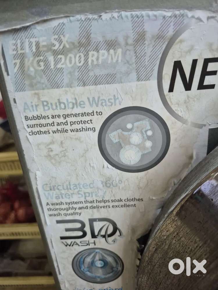 Mint condition 10 year old front load washing machine