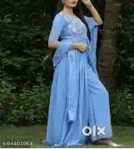 Blue dress