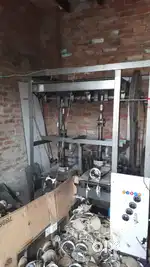Disposal machine with 6 die