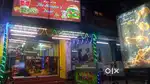 Good running Burger shop for sale in prime location