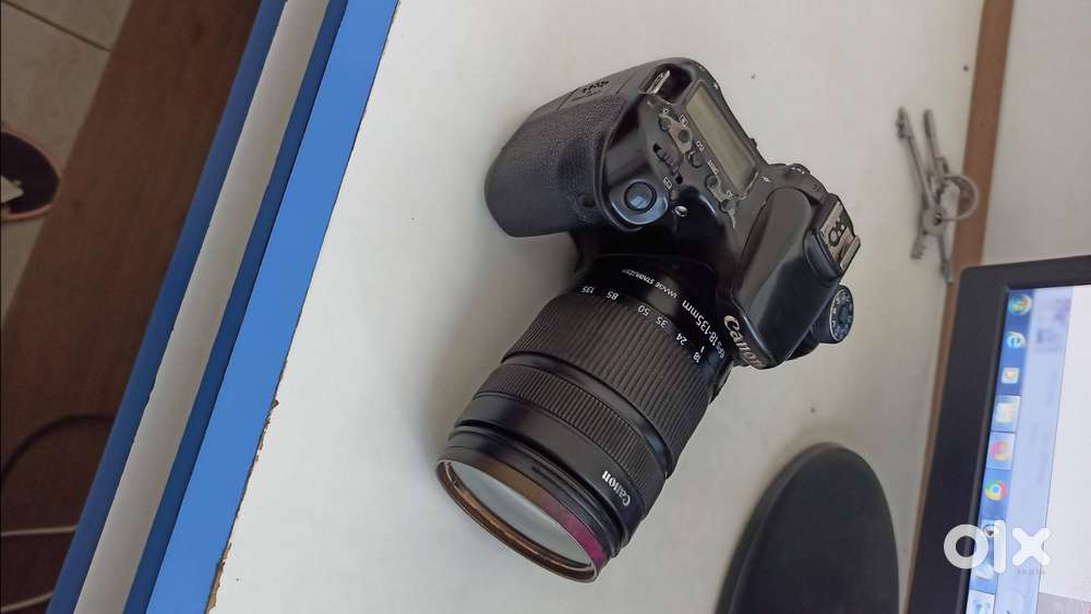 Canon 70D with 18-135mm lens