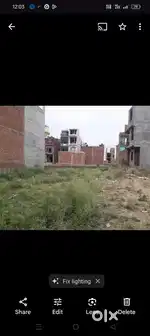 69 gaj paper me but 82gaj ka plot hai K.D.A. ke boundary wall se sata