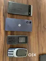 Google pixel6a vs moto n nokia keypad