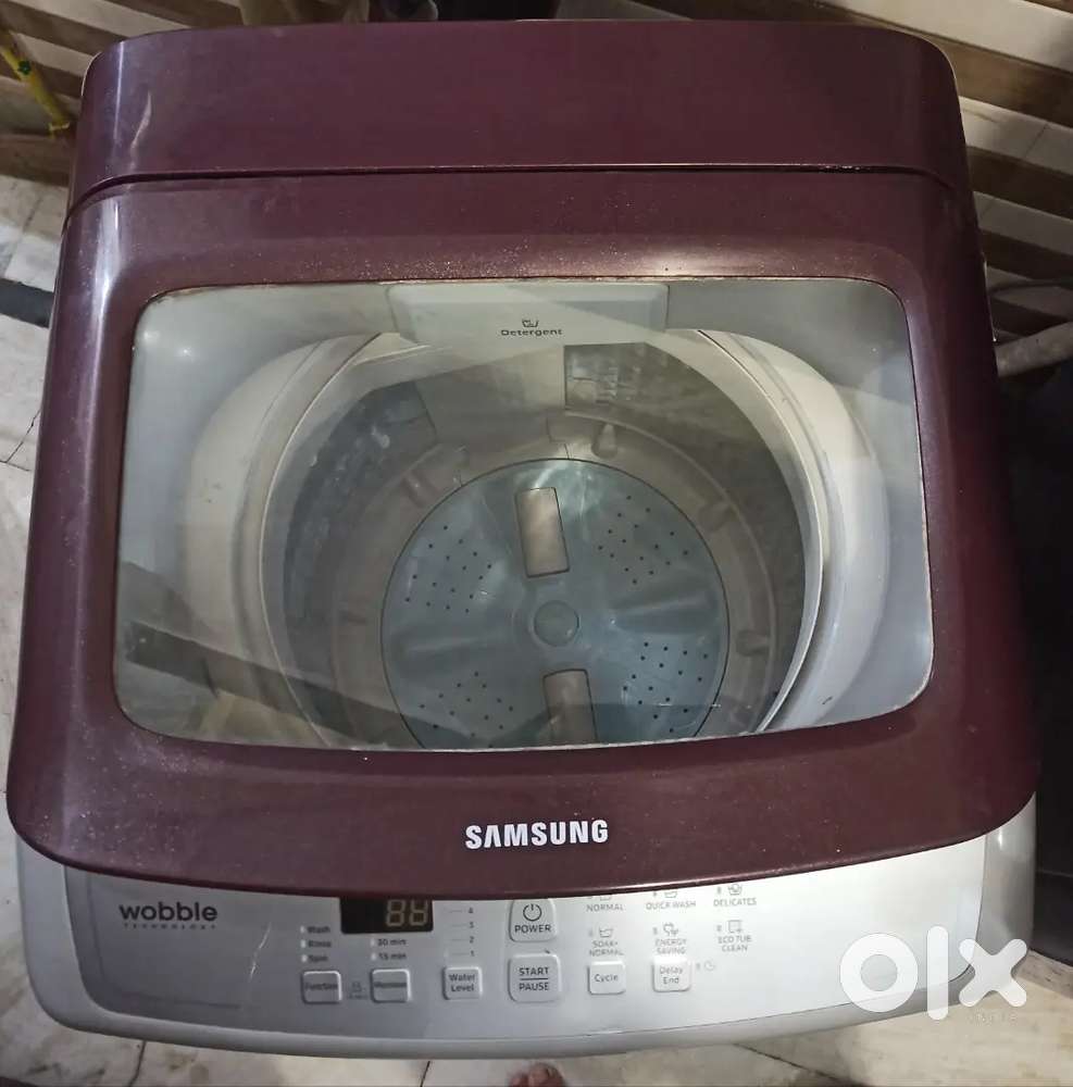 Samsung 7kg washing machine warranty me h new condition h