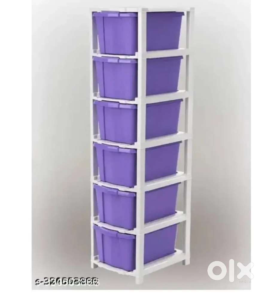 3 Plastic modular drawer