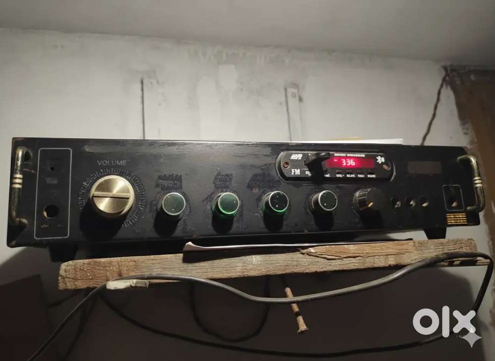 2.5 amplifier 2channel 1subwoofer (12)inch