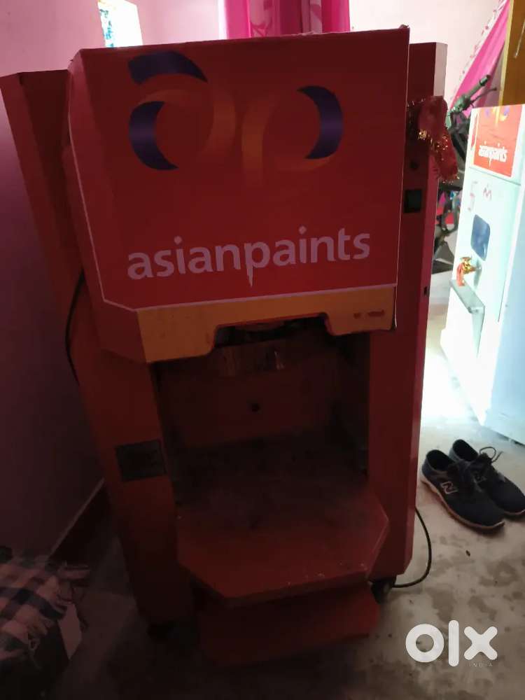 Paint tinting mechine & mixing