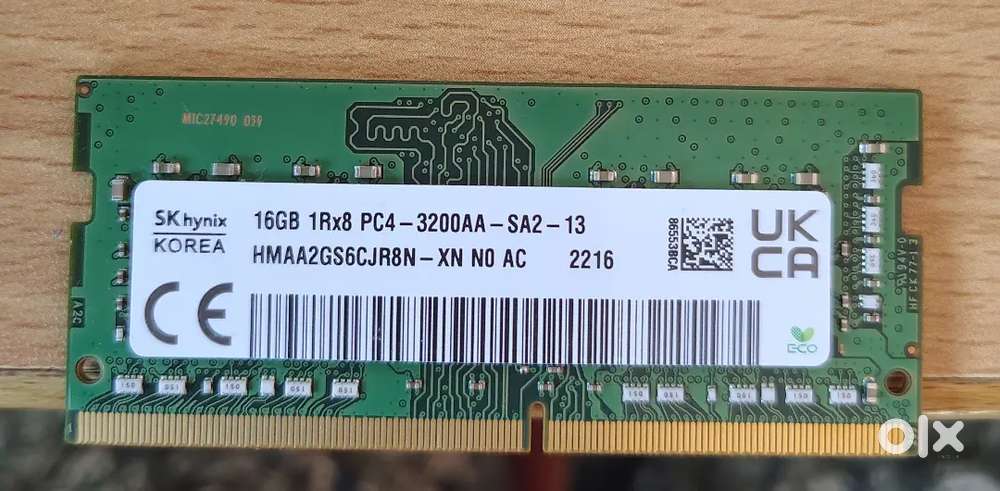 SK Hynix 16 GB DDR4 Laptop RAM