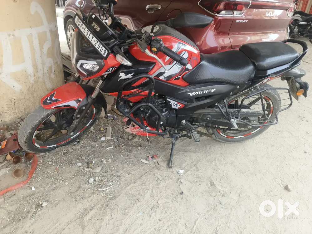 Tvs rider एकदम न्यू कंडीशन में 25000 डाउन पेमेंट