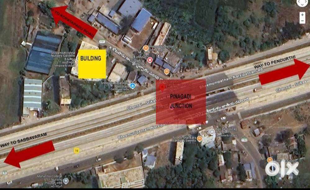 Pinagadi Junction,kotapadu rd,Commercial Space for rent_Stilt+G+1