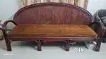 Used cane sofa set,Almirah and another sofa set for sale