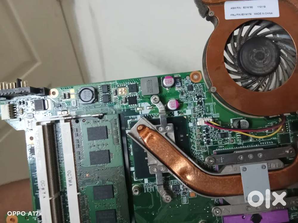 Old lenovo ThinkPad laptop motherboard