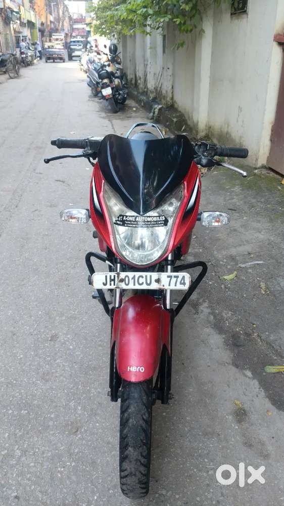 Hero glamour 2018 model good average urgent sale