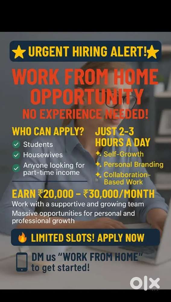 GENUINE WORK FROM HOME OPPORTUNITY