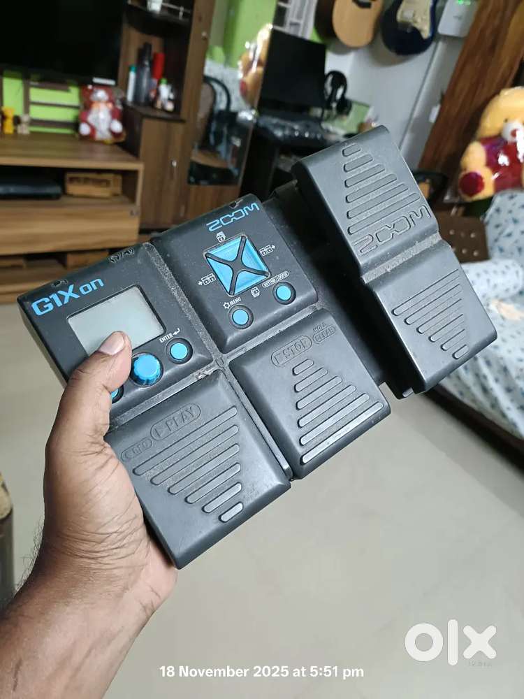 Guiter processor zoom g1xon