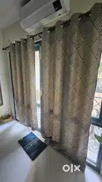UNUSED BRAND NEW - 8 X 4 FEET size - 85% blackout CURTAINS - 5 NOS