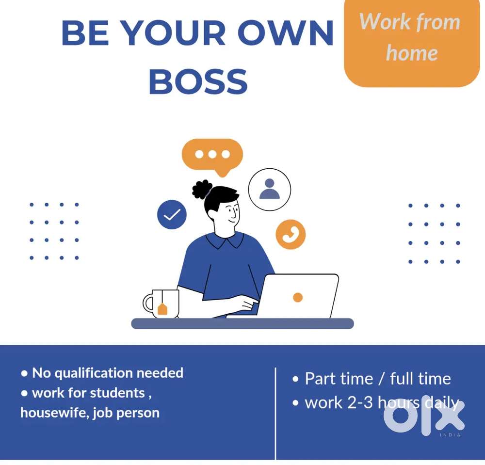 Work from home for students, housewife,job person