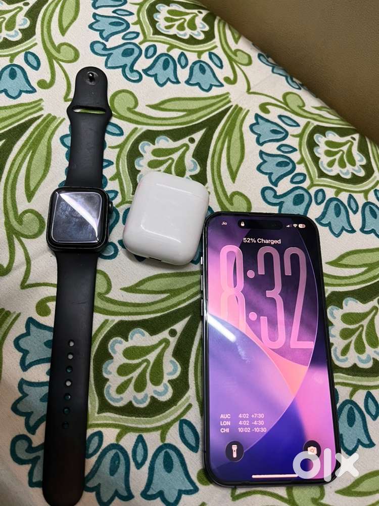 iphone 14 Pro + Apple Watch Series 5 + Airpods