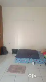 Queen size bed and coat