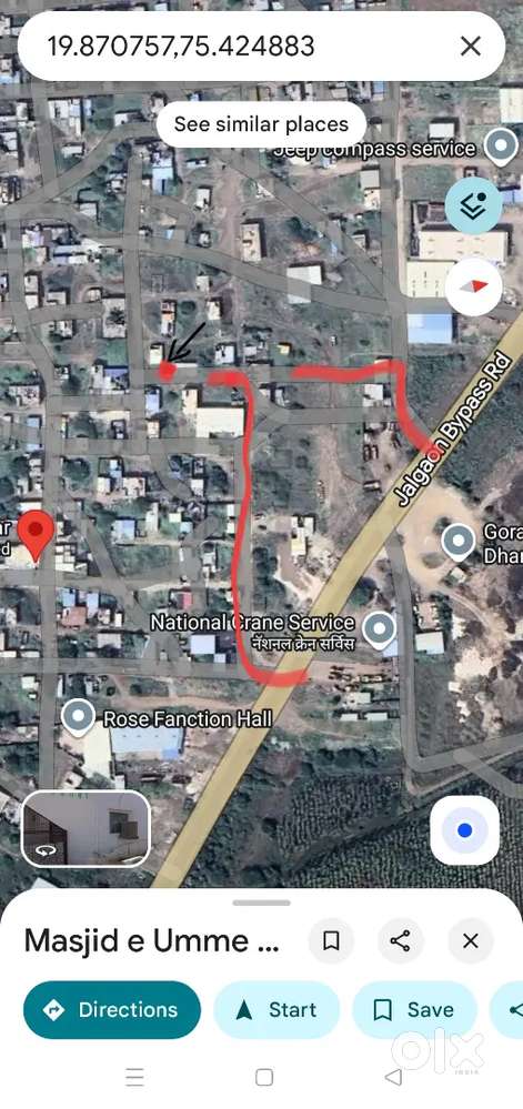Plot for sale near Cambridge Highway 150 m from highway