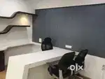 Fully furnished office on rent in rupa solitaire building at mahape