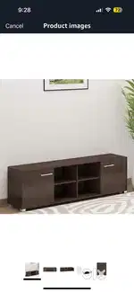Tv console table