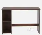 Walnut Coloured Study Table and Chair