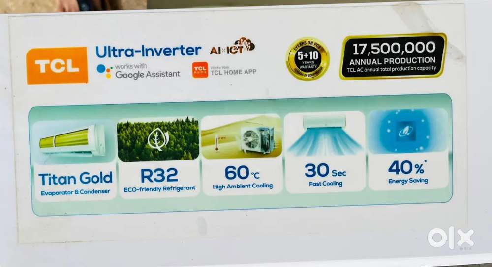 TCL AC WI-FI WITH GOOGLE ASSISTANT