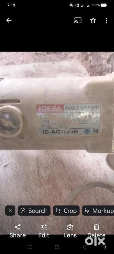 Hand grinder machine tools big size