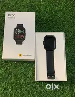 DIZO Watch 2 (by realme TechLife) (Black Strap, Free Size)
