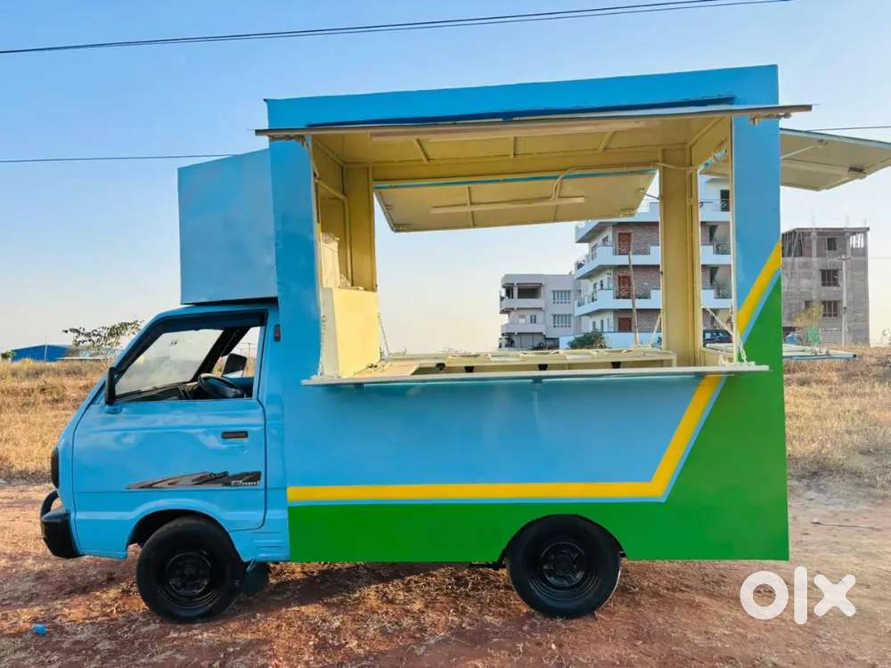 Omini food truck ( inside standing)