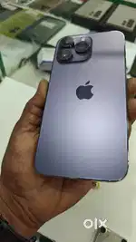Apple 14pro max 256gb .deep purple .hi5mobiles Ameerpet