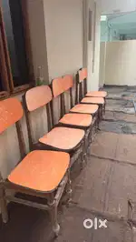 Well maintained teak wood chairs
